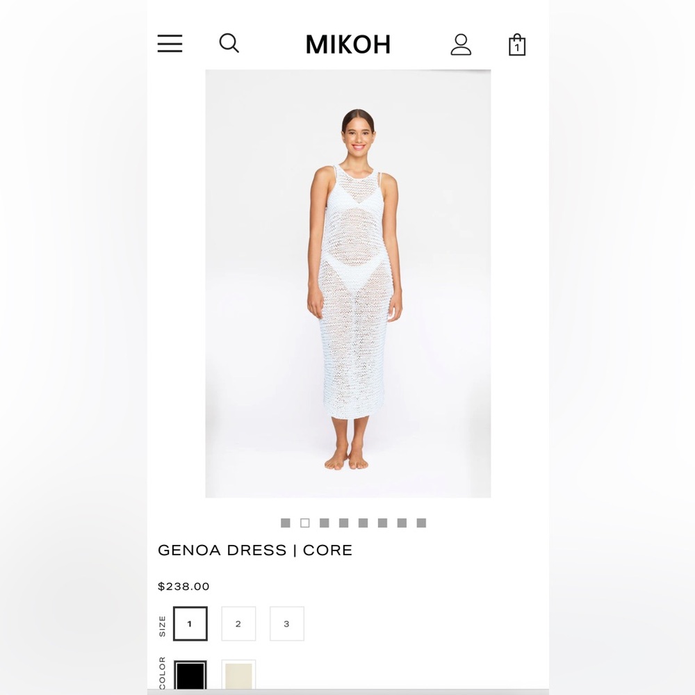 Mikoh NWT Gendra dress